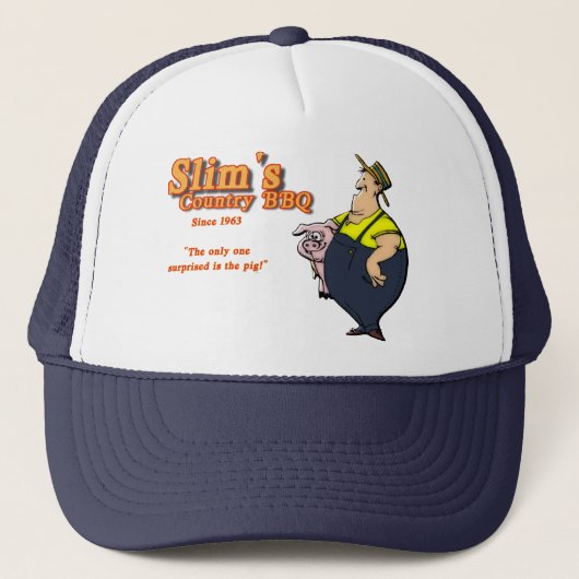 Slim's BBQ Trucker Pet (Voorkant)