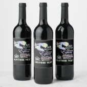 Slimste vrouwen aangepaste bezetting, rol, titel, wijn etiket (Flessen)