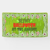 Slimy Halloween Banner (Horizontaal)