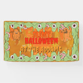 Slimy Halloween Banner (Horizontaal)
