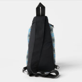 Sling sac à dos avec HAMbyWG bleu et noir (Verso)