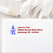 Sling-shot Sheriff Retourlabel ~ EZ2 Change Info Etiket (Insitu)