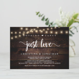 Slingerende Lichtjes, Elopement, Niets Gewoons All Kaart