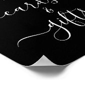 Slingerlichten Kaarten & Cadeaus Voetstuk Bord Poster (Hoek)