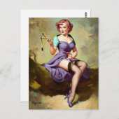 Slingshot Pin Up Briefkaart (Voorkant / Achterkant)