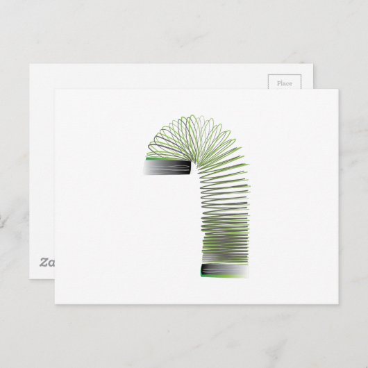 Slinky Briefkaart (Voorkant / Achterkant)