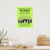 Slinky People Funny Print Poster Humour (Cuisine)