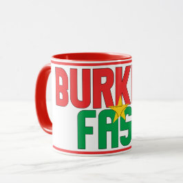 Slipin' met Burkina Faso Patriottische Koffie Mok