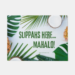 SLIPPAHS HERE MAHALO - Slippers - Deurmat Vloerkle