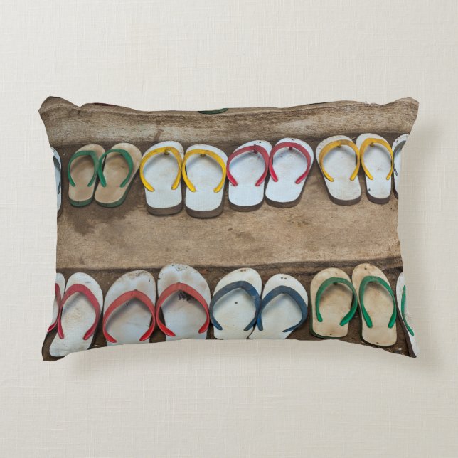 Slippers Accent Kussen (Voorkant)