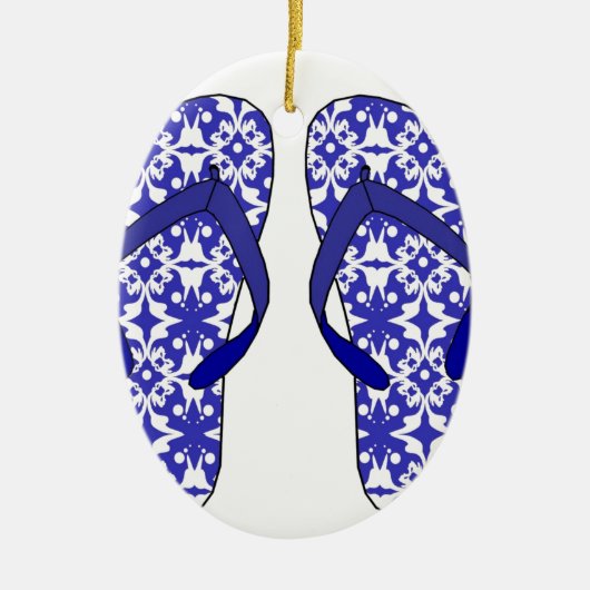 Slippers Keramisch Ornament (Voorkant)