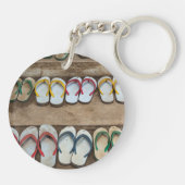 Slippers Sleutelhanger (Achterkant)