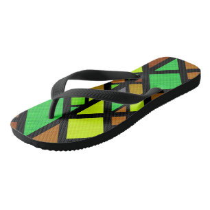 Slippers voor volwassenen, brede banden teenslippers