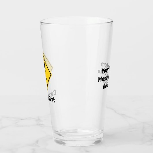 Slippery Road wanneer nat Glas (Links)