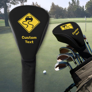 Slippery Road wanneer nat Golfheadcover