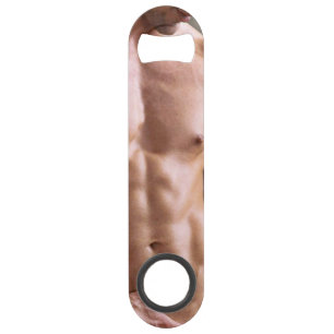 SlipperyJoe cheminée homme musclé six pack abs