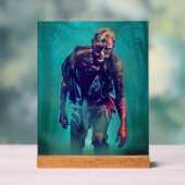SlipperyJoe figure de zombie terrifiante isolée om (Neutre)
