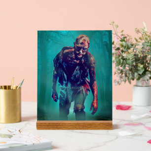 SlipperyJoe figure de zombie terrifiante isolée om