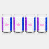 SlipperyJoe glisser le drapeau de fierté violet bl (Dos)