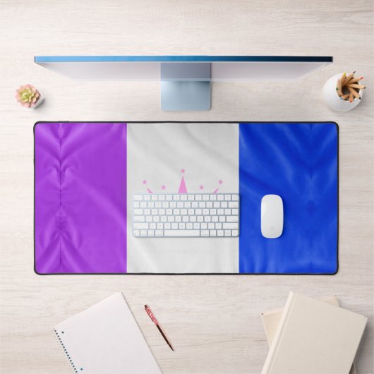 SlipperyJoe glisser le drapeau de fierté violet bl (Bureau 1)