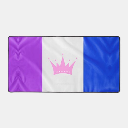 SlipperyJoe glisser le drapeau de fierté violet bl (Recto)