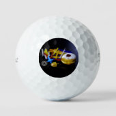 SlipperyJoe Hanukkah symbolic still life holiday e Golfballen (Voorkant)