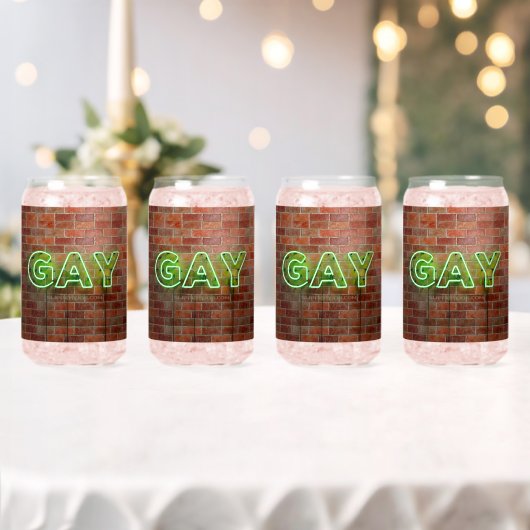 SlipperyJoe illuminé néon gay signe lumineux vif (Insitu (Mariage))