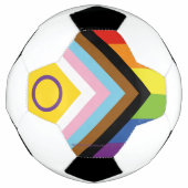 SlipperyJoe Intersex Progrès Fierté Drapeau arc-en (Devant)