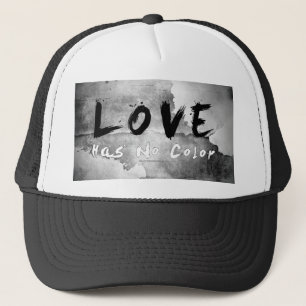 SlipperyJoe liefde heeft geen kleur ras huidskleur Trucker Pet