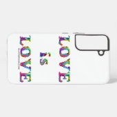 SlipperyJoe liefde is liefde druppelen smelten dyn Samsung Galaxy Hoesje (Achterkant horizontaal)