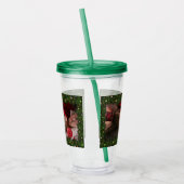 SlipperyJoe mannelijke borst zes pack maag blote r Acryl Drinkbeker (Links)