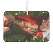 SlipperyJoe mannelijke borst zes pack maag blote r Luchtverfrisser (Achterkant)