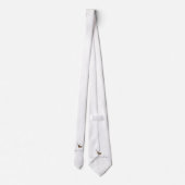 SlipperyJoe Merry Kerstfeest rendier rode neus mie Stropdas (Achterkant)