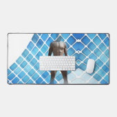 SlipperyJoe musculaire homme six pack abs mâle bla (Clavier et souris)