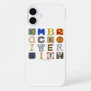 SlipperyJoe omarm diversiteit metafoor LGBTQIA glo iPhone 16 Plus Hoesje