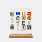 SlipperyJoe omarmt diversiteitsmetafoor LGBTQIA-lo Acryl Bord (Voorkant)