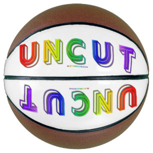SlipperyJoe onbesneden levendig levendig neon rege Basketbal