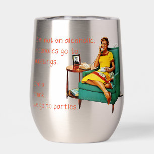 SlipperyJoe socialiser la fête de la boisson vinta