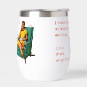 SlipperyJoe socialiser la fête de la boisson vinta (Gauche)