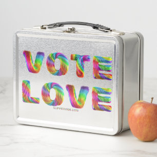 SlipperyJoe stem liefde gelijkheid regenboogkleuri