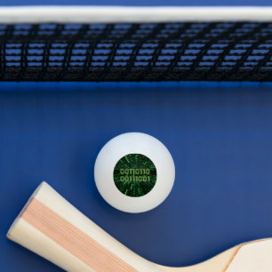 SlipperyJoe's 69 binaire code levendig groene bere Pingpongballen