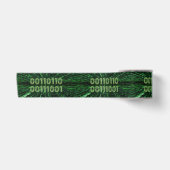 SlipperyJoe's 69 binaire code levendige groene com Lint (Voorkant)
