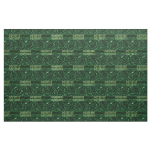 SlipperyJoe's 69 binaire code levendige groene com Stof