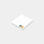 SlipperyJoe's 69 harde pooltafel twee biljartbal Post-it® Notes (Schuin)