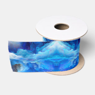 SlipperyJoe's abstracte wolkenkunst kleurrijke sur Lint
