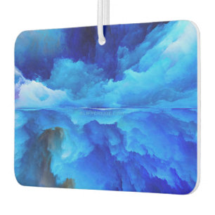 SlipperyJoe's abstracte wolkenkunstwerk kleurrijke Luchtverfrisser
