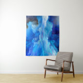 SlipperyJoe's abstracte wolkenkunstwerk kleurrijke Wandkleed (In situ)