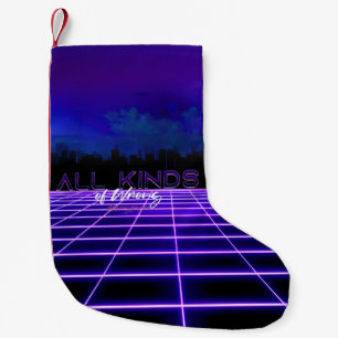 SlipperyJoe's allerlei verkeerde vet 3D-tekst retr Kleine Kerstsok