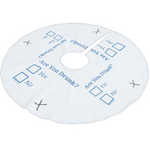 SlipperyJoe's Are You Drink gehamerd selectievakje Kerstboom Rok