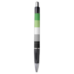 SlipperyJoe's Aromantische Pride Vlag homoseksuele Pen